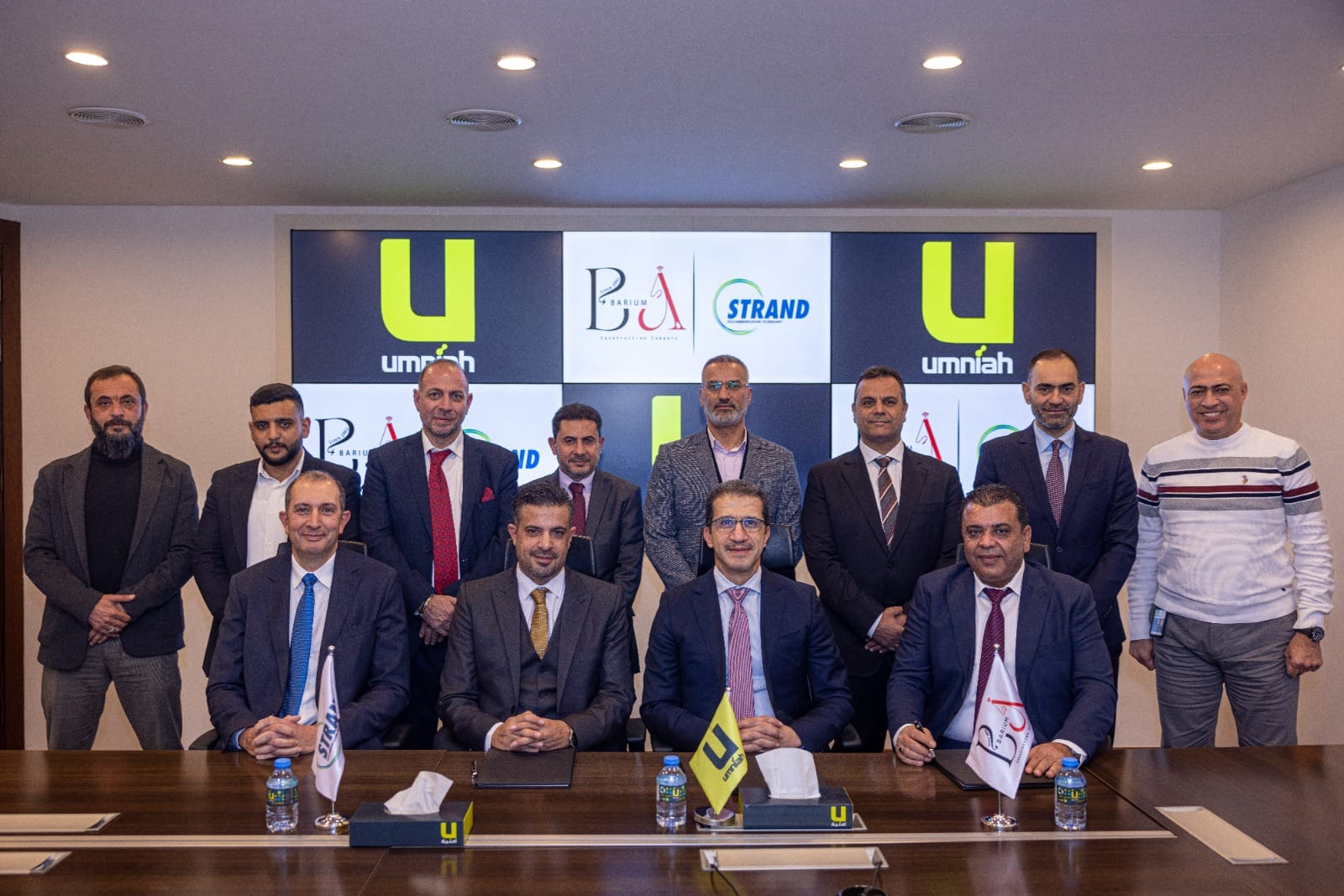 Umniah has begun implementing the project to extend a fiber optic line between Amman and Aqaba.